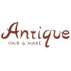 アンティーク ヘアアンドメイク(antique Hair&Make)のお店ロゴ
