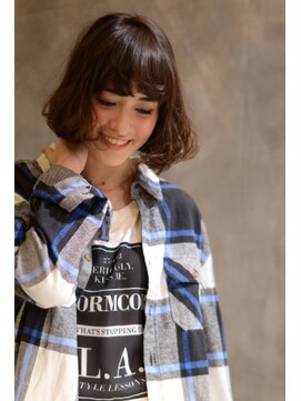 ミラバイグリーン(Mira by green) Dark beige brown BOB#1