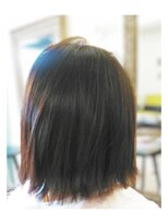 ヘアー リ ミックス(HAIR Re-MIX)&nbsp;切りっぱなしで..カジュアル感とトレンドをmix♪