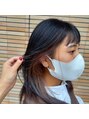 カル(caru)&nbsp;インナーカラーでおしゃれに![髪質改善トリートメント/白髪染め]