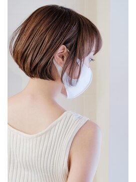 ルーシー ヘアデザインワークス(Lucy Hair Design Works) サロンワーク×ラウンドミニボブ