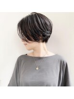 オーソ(AUTHO)&nbsp;ショート/40代/大人/ボブ/少人数/白髪染め/恵比寿/くせ毛/50代 B