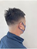 簡単スタイリングのビジネスマン向けフェードヘア♪