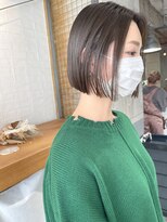 キーン 立川店(keen)&nbsp;【keen×田中】ミニボブ×グレージュ