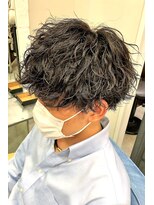 スナッグルサロン(SNUGGLE SALON)&nbsp;ツイストスパイラルパーマ/波巻きスパイラル/波打ち/マッシュ