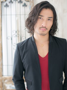 トニーアンドガイメン ホテル京阪仙台店(TONI&GUY MEN) 大人ランダムパーマでワイルドツイストミディb