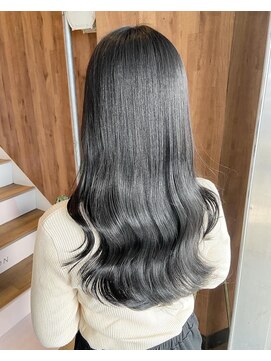 アヴァンス 天王寺店(AVANCE.) 韓国×ブルージュ×暗髪