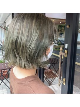 シャンプーボーイアネックス(SHAMPOO BOY Annex) カーキグレーカラー