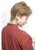 大人可愛い20代30代40代黒髪前下がりショートボブ丸みショートa