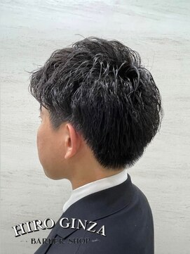 ヒロギンザバーバーショップ 神楽坂店(HIRO GINZA BARBER SHOP) 爽やかスタイル