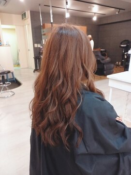 トモズヘアデザイン(Tomo's Hair Design) Tomos　ほんのりピンクベージュ