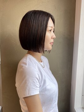 シセイ 青山(SHISEI) ぱつっとボブ/縮毛矯正/酸性ストレート/ブランジュ［南青山］