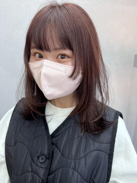 イオ ティラベント 鳳店(io tiravento) 顔まわりウルフ レイヤーカット