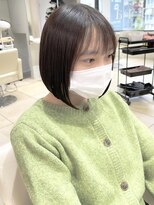 ユーフォリア 新宿店(Euphoria)&nbsp;内巻きボブ　顔周りカット