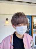 パープルアッシュ×マッシュショート/マッシュヘアー/フレッシュ