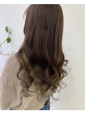 ロングヘア インナーカラー