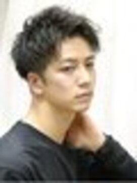 ヨシザワインク プレミアム 築地店(YOSHIZAWA Inc. PREMIUM) 築地ツーブロックスタイラルパーマアップバングスタイル