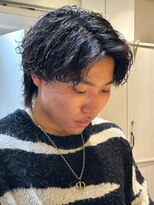 ルースト 渋谷店(ROOST)&nbsp;センターパート×波巻きスパイラル