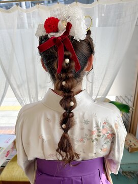 ソースバンダイ 万代(SOURCE) 卒業式ヘアセット