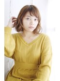 ニュアンスカールボブスタイル