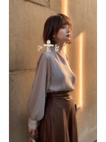 ラクヘアー 姪浜店(rak hair)&nbsp;前上がり抜け感ボブ