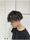 メンズ縦落ちツイスト/メンズパーマ/尼崎/立花