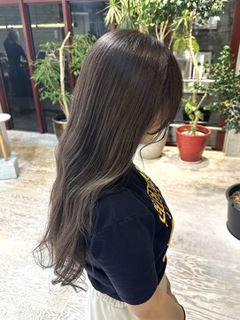 ヲタク(wotaku.) グレージュアッシュグレーダークグレー透明感カラーくすみカラー