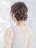 【結婚式☆パーティーの方へ☆】パーティーヘアセット￥4900