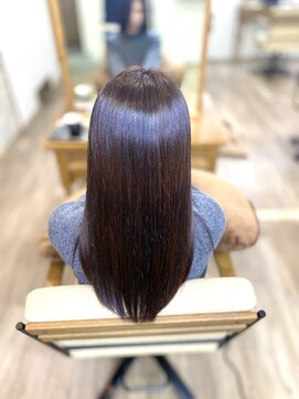 ナチュラル 南越谷店(Natural) 【岸】♪大人のうる艶髪髪質改善/ショコラブラウン