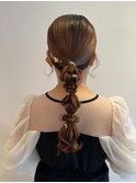 結婚式ヘアセット　早朝もお電話にて受付中！