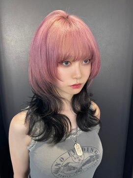 ヌル 原宿店(Null) ルーツカラー/デザインカラー/ブリーチカラー/原宿/表参道