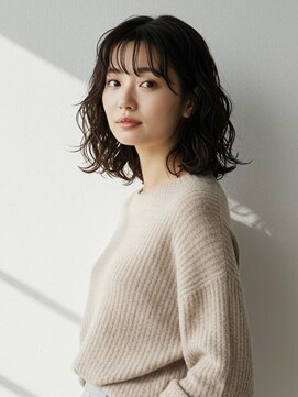 ネオリーブ チロル 横浜西口店(Neolive CiroL.) デジタルパーマ ボブ レイヤーカット パーマ