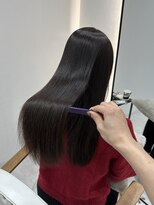 ジーナ 博多筑紫口(Zina)&nbsp;地毛風 ナチュラルブラウン×艶髪 髪質改善Tr！【福田れん】