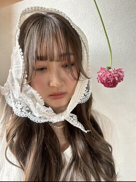 オブジェ ナチュレ(OBJE’T nature) 顔まわりレイヤー×アッシュベージュ