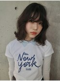 レトロ質感が可愛いドライパーマボブ☆