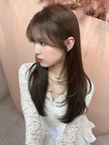 ユニ 表参道(uni)&nbsp;#81/くびれヘア/アプリコットオレンジ/夏のヘアアレンジ/表参道