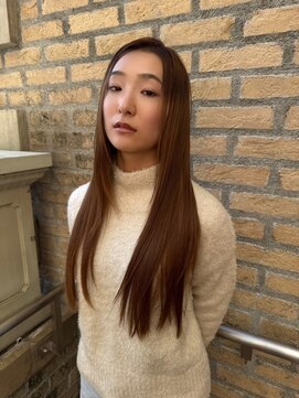 ラシェンテ みのおキューズモール(La Sente) 艶ストレートロング