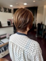 ローレン(LOREM)&nbsp;イエローオリーブ×レイヤーショート9.10グランマッシュ