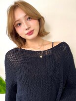 イヴォーク トーキョー(EVOKE TOKYO)&nbsp;かきあげ前髪カーテンバングレイヤーカットボブレイヤーカット