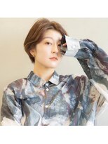 リタ(rita.)&nbsp;ハンサムショート/斜め前髪 荻原圭介