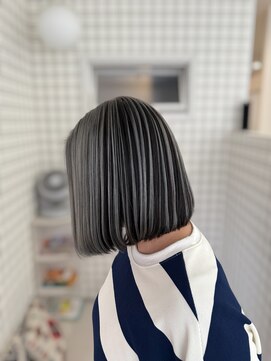 ジャミン 長嶺店(Jammin.) アンブレラカラーで白髪もデザインにデザインカラー