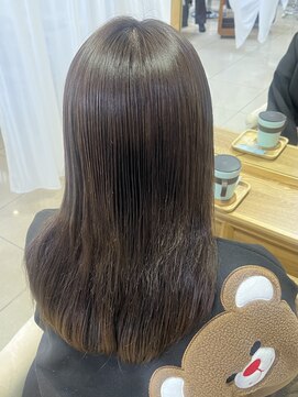 【赤み消し】オリーブブラウン.*