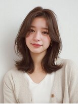 プロデュース 淵野辺店(Produce)&nbsp;ハイライトブリーチダブルカラーレイヤーカットくびれレイヤー