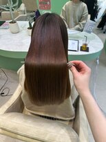 ボヌール 西宮北口(Bonheur) 傷ませない艶カラー♪