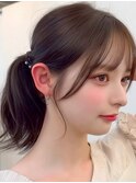 顔周りで印象が変わる！似合わせカット
