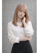 アグ ヘアー ロジェット 松本桐店(Agu hair rojet)&nbsp;ホワイトピンクベージュ◎