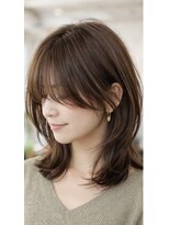 アルファ 深井店(ALPHA)&nbsp;顔周りレイヤーミディ