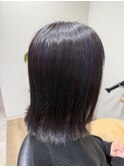 大人可愛い10代20代30代インナーカラー小顔ウルフレイヤーボブ