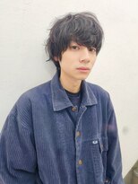 スーハ 恵比寿(SUUHA)&nbsp;抜け感無造作ほつれパーマ/大人メンズパーマアンニュイパーマ