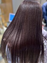 ナチュラル ヘアーデザイニング(Natural hair designing)&nbsp;美髪矯正/ストレートロングヘア/韓国風ストレート/透明感カラー